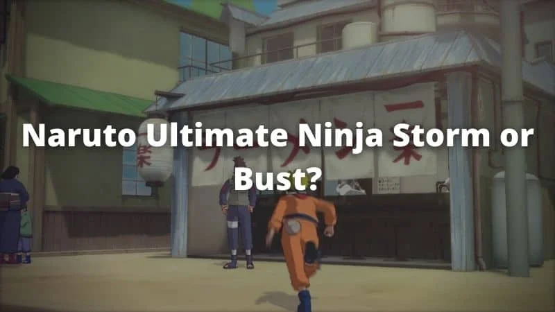 Naruto Ultimate Ninja Storm 1 - Cover