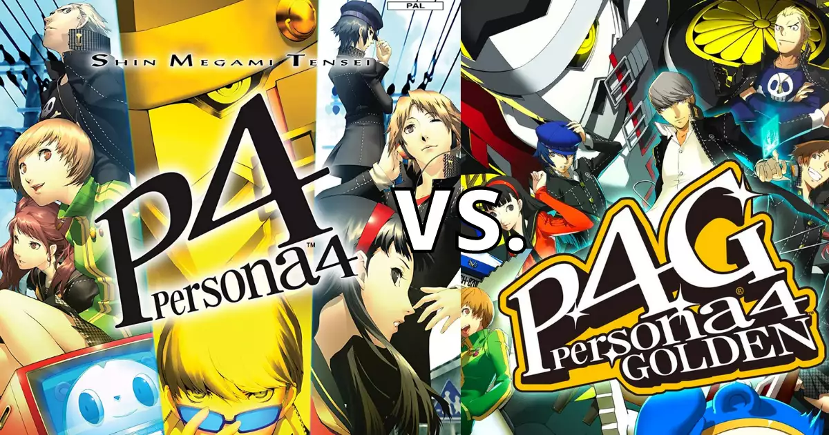 Differences Between Persona 4 and Persona 4 Golden